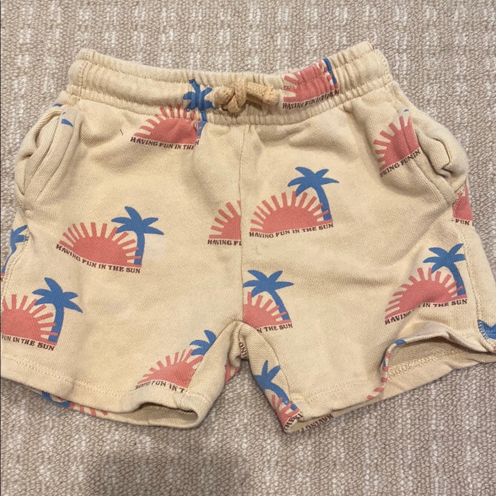 Zara printed shorts